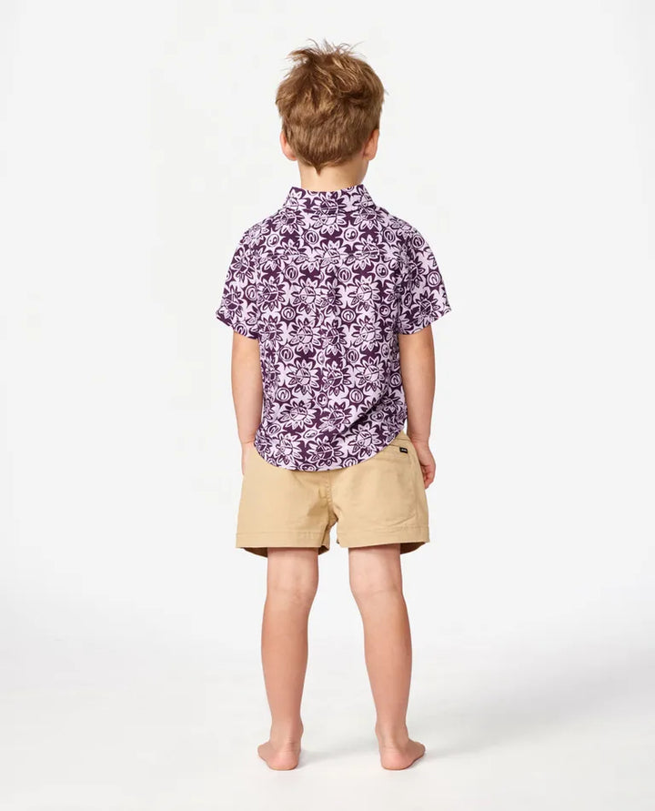 Camiseta Earth Waves Peace - Meninos (1-8 anos)