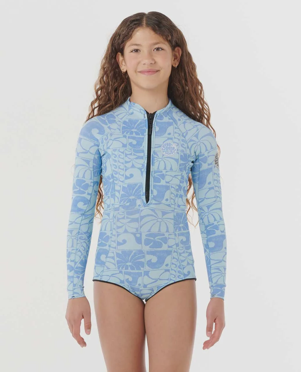 G-Bomb 1.5mm Front Zip Long Sleeve Springsuit Wetsuit - Kids