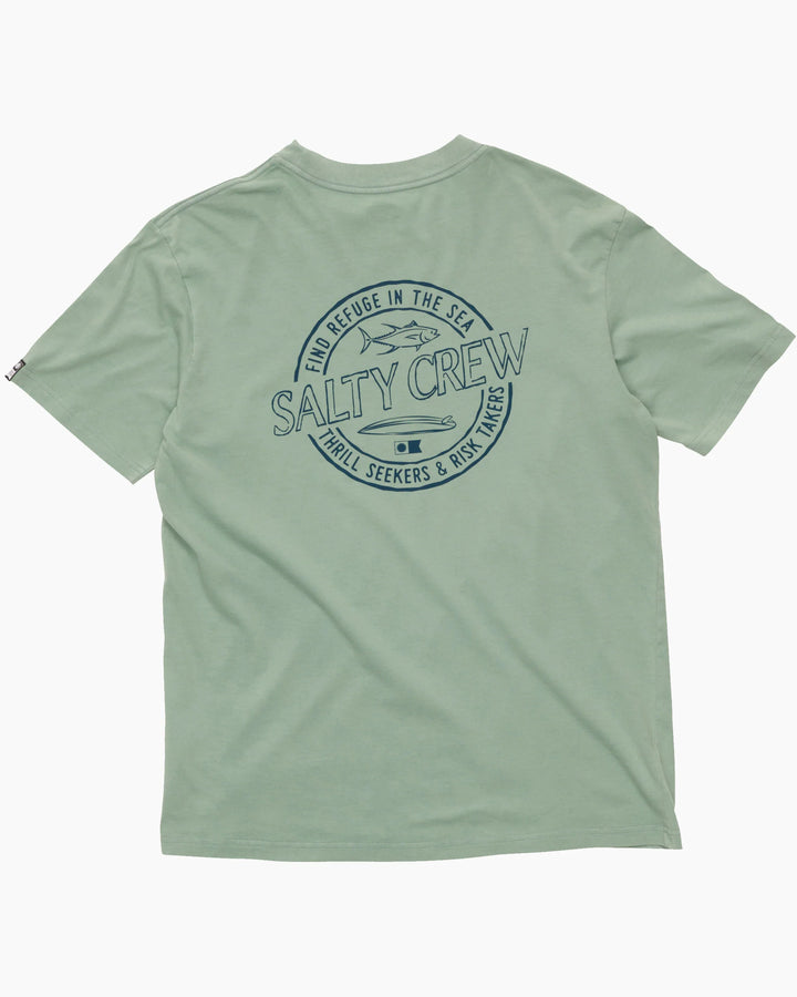 Skewed Premium SS Tee - Mackeral