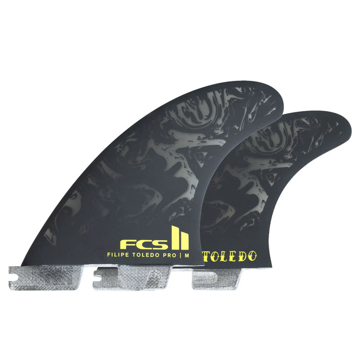 Conjunto de nadadeiras FCS II Filipe Toledo PG Pro Tri