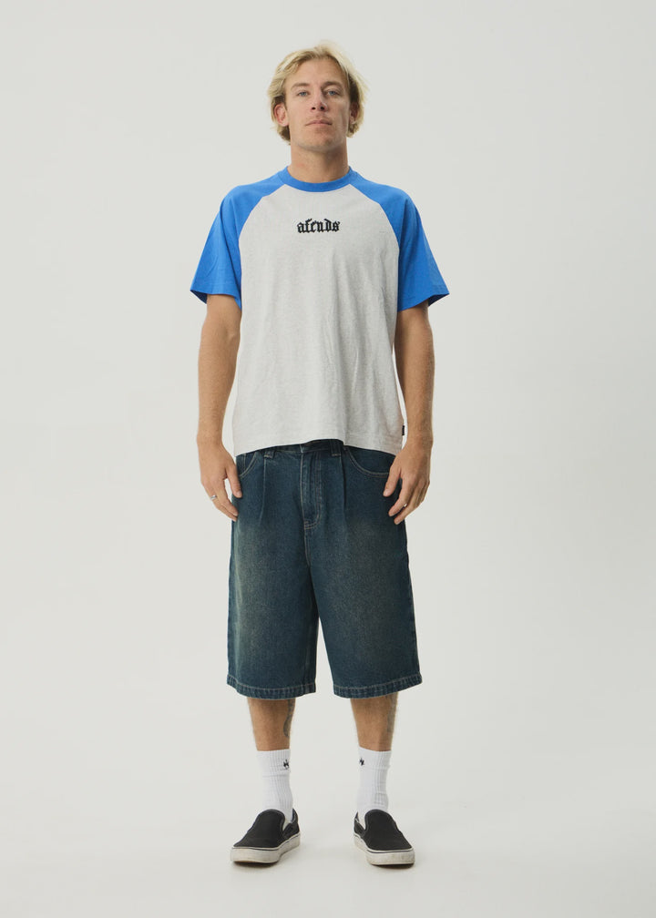 Drop Zone- Heavyweight Raglan Tee Heavyweight Raglan Tee
