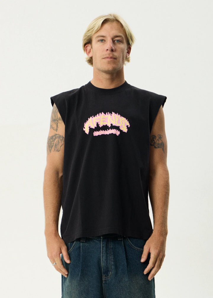 Flame On- Sleeveless Tee Sleeveless Tee