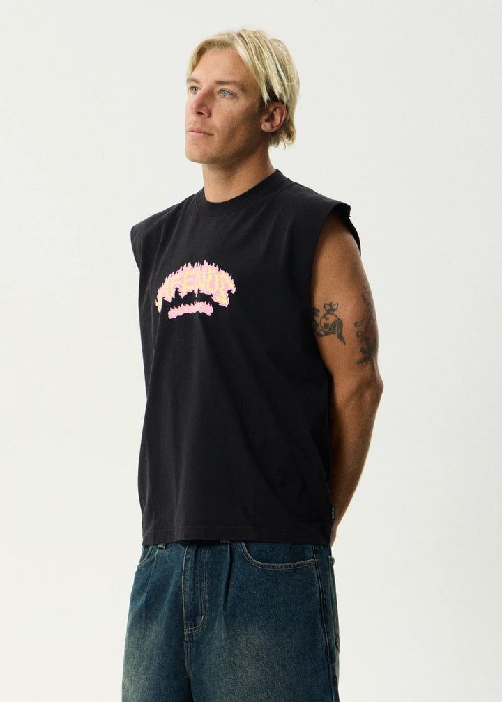Flame On- Sleeveless Tee Sleeveless Tee