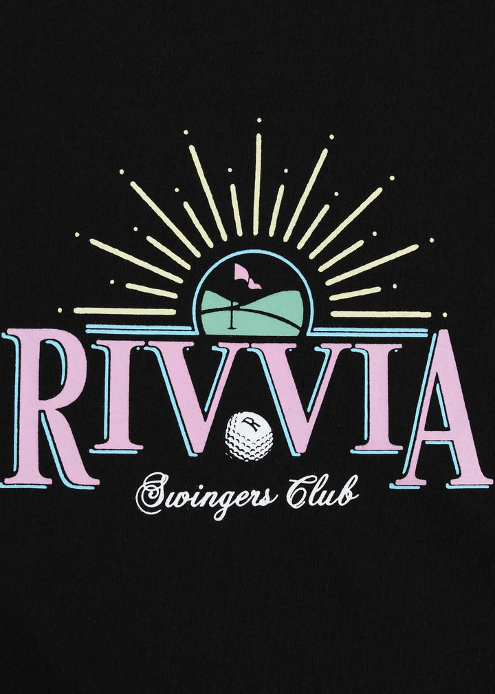 CAMISETA SWINGERS CLUB: PRETA