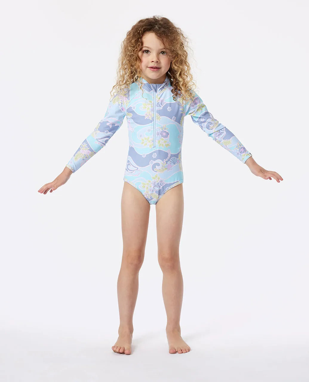 Sunkissed Long Sleeve Surf Suit - Girls (1-8 years)