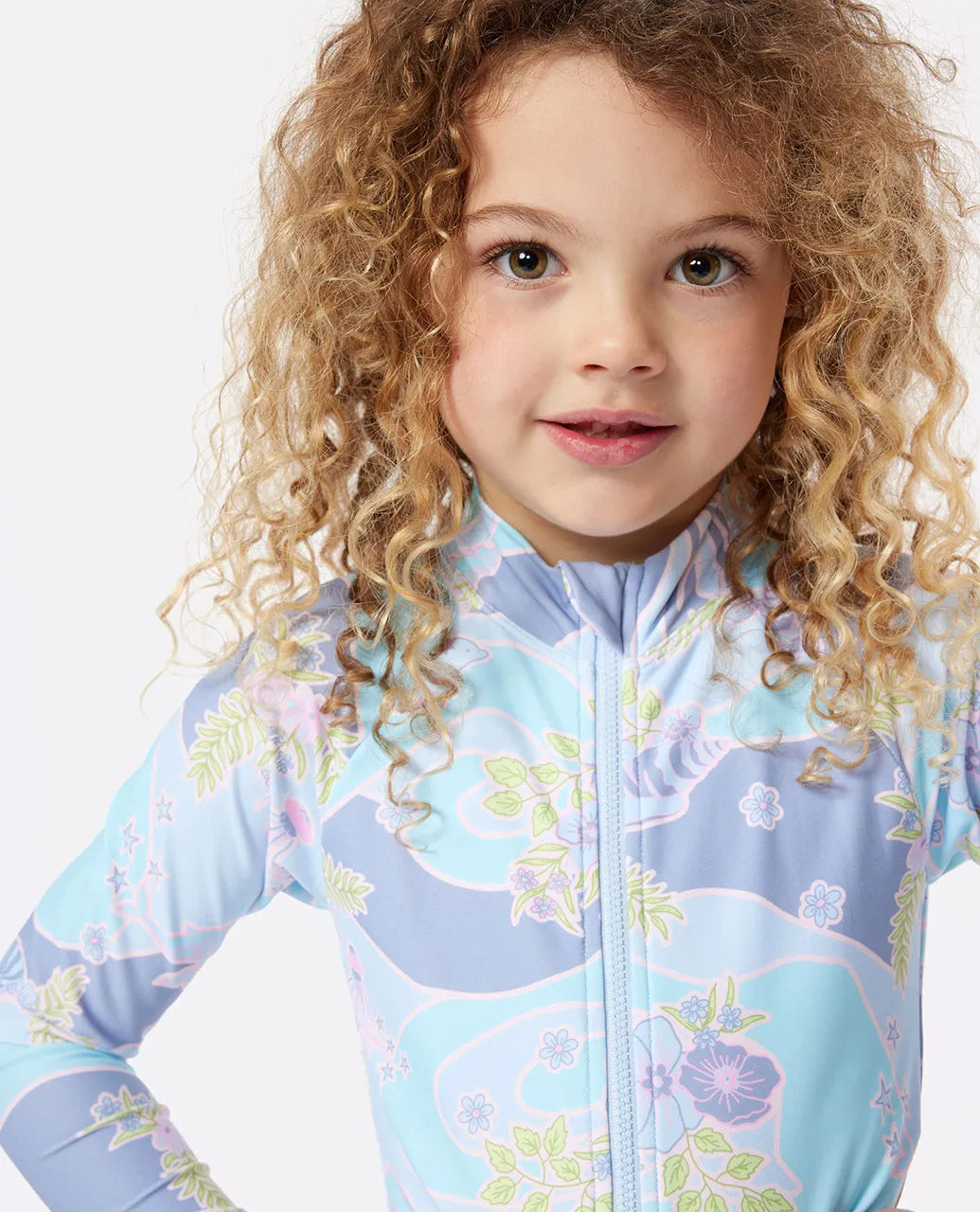 Sunkissed Long Sleeve Surf Suit - Girls (1-8 years)