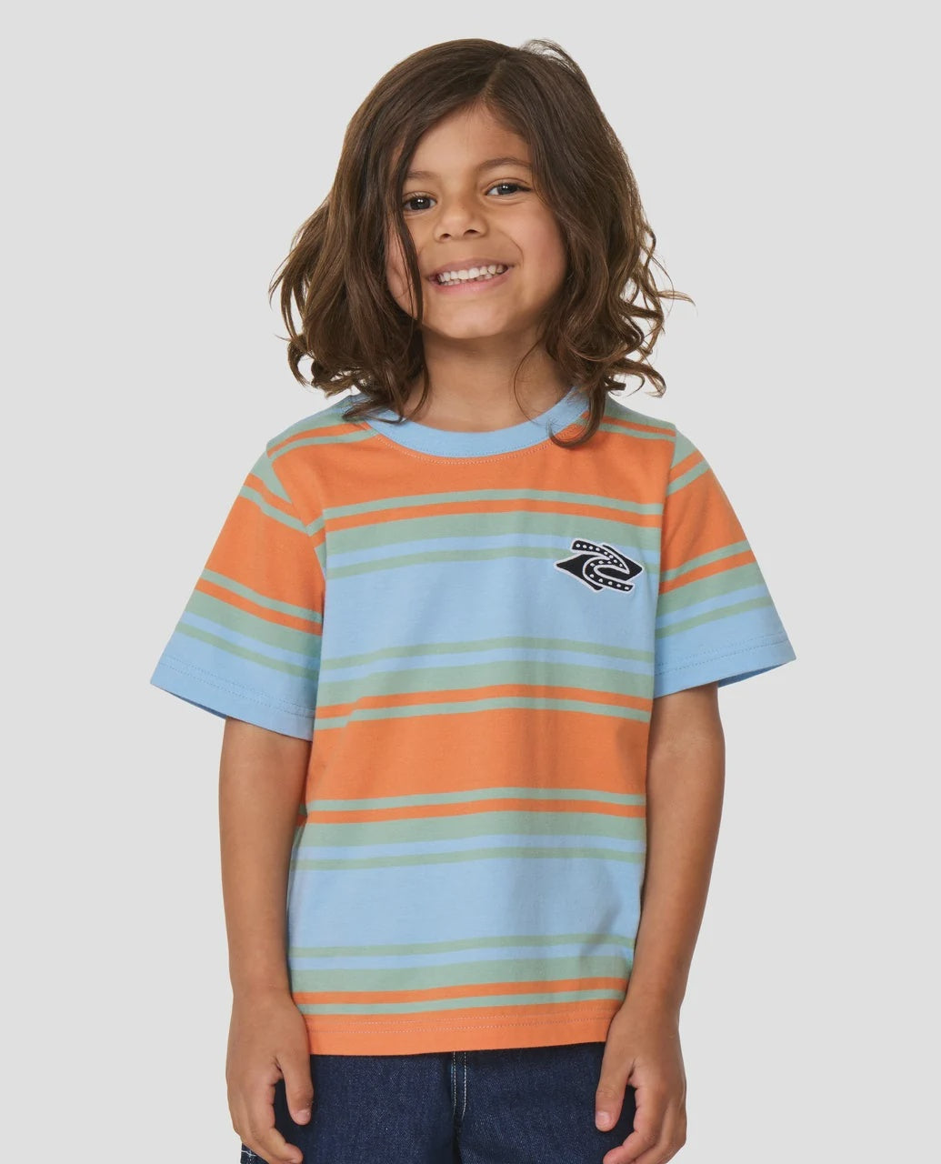 Ocean Party Stripe Tee - Kids