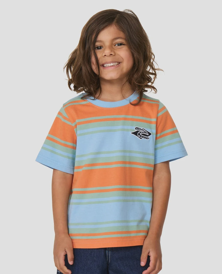Ocean Party Stripe Tee - Kids