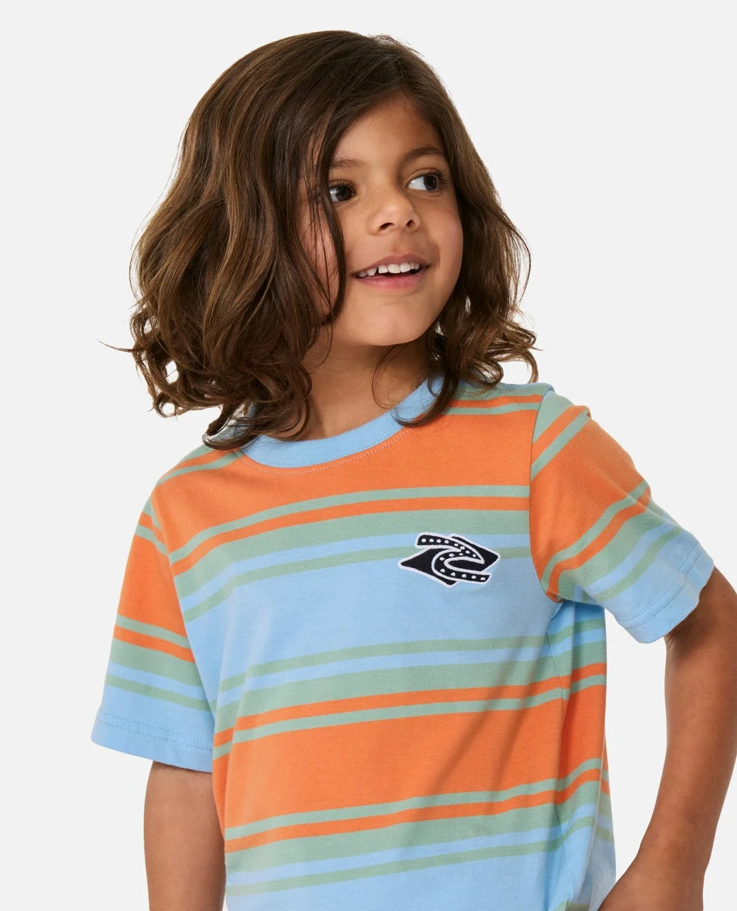 Ocean Party Stripe Tee - Kids