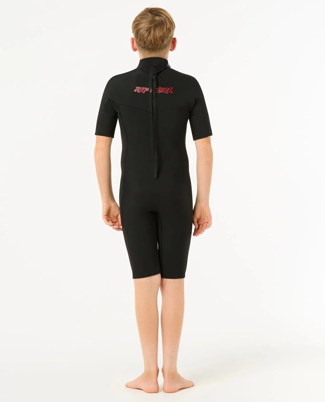 Boys Dawn Patrol Short Sleeve 2mm Back Zip Spring Suit Wetsuit