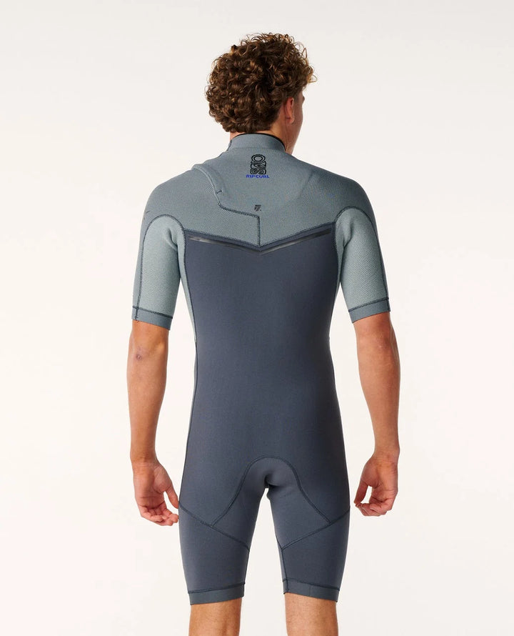 E-Bomb 2/2mm Zip Free Springsuit - Charcoal Grey