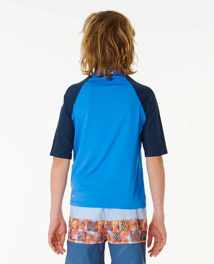 Shock UV Short Sleeve Rash Vest - Boys (8-16 years)