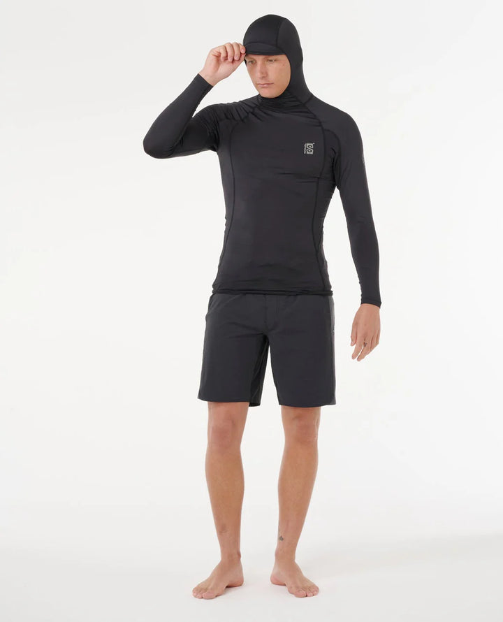 Search UPF50 Performance Hood Long Sleeve Rash Vest