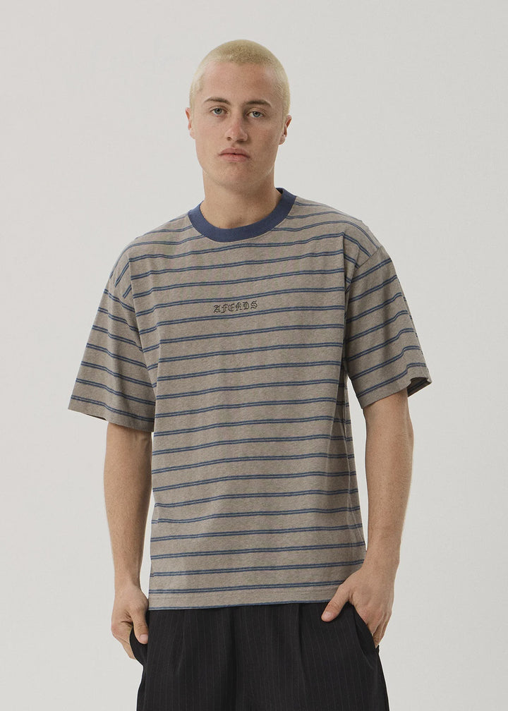 Eureka Boxy Tee Boxy Tee -Olive Stripe