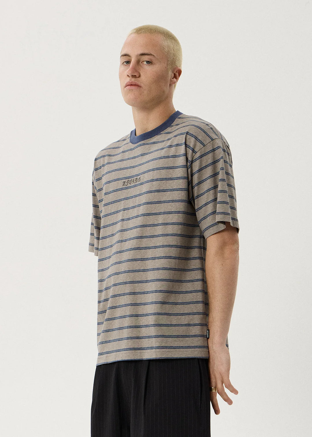 Eureka Boxy Tee Boxy Tee -Olive Stripe