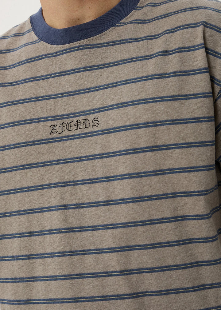 Eureka Boxy Tee Boxy Tee -Olive Stripe