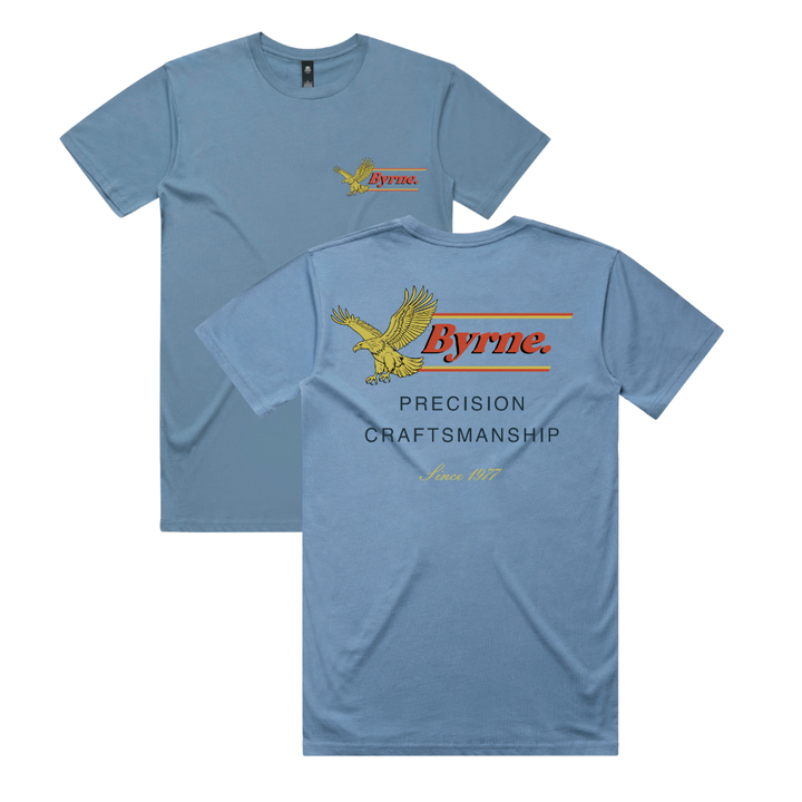 Precision Tee - Fog Blue