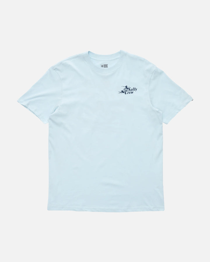 Surf Camp Premium SS Tee - Blue Fog
