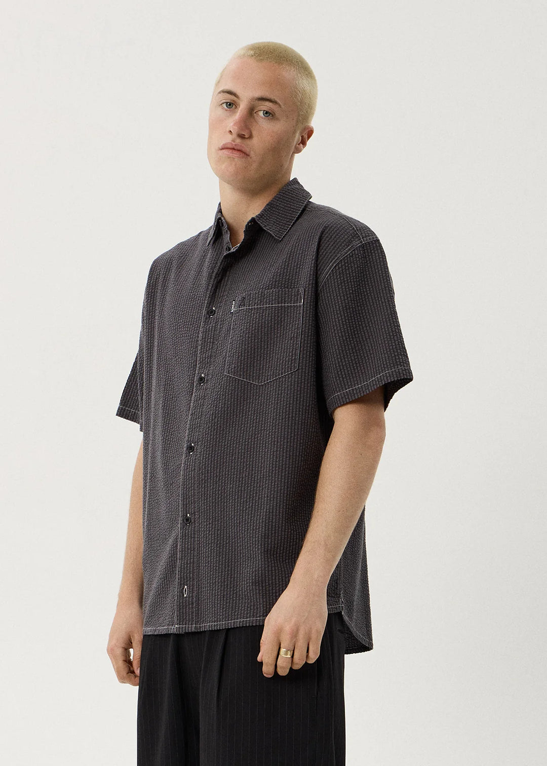Static Short Sleeve Shirt Short Sleeve Shirt - Black