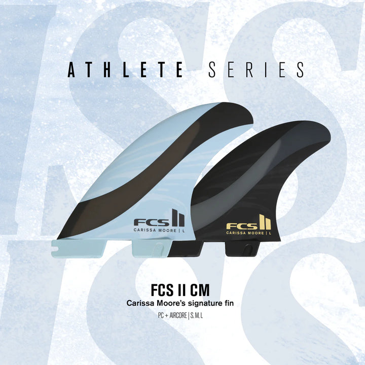 FCS II CARISSA MOORE SIGNATURE TRI FIN SET