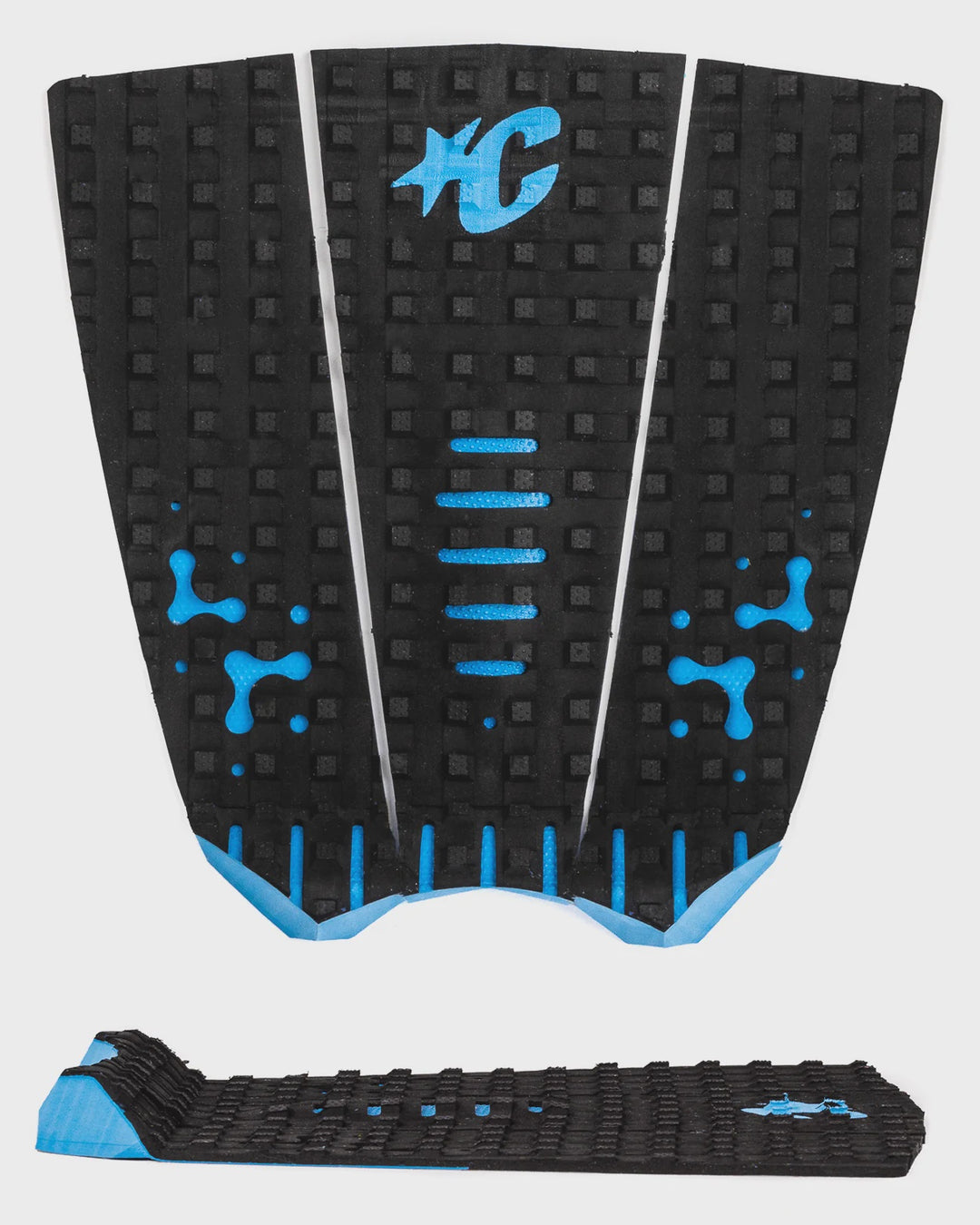 Mick Fanning LOC-LITE Signature Traction - BLACK CYAN