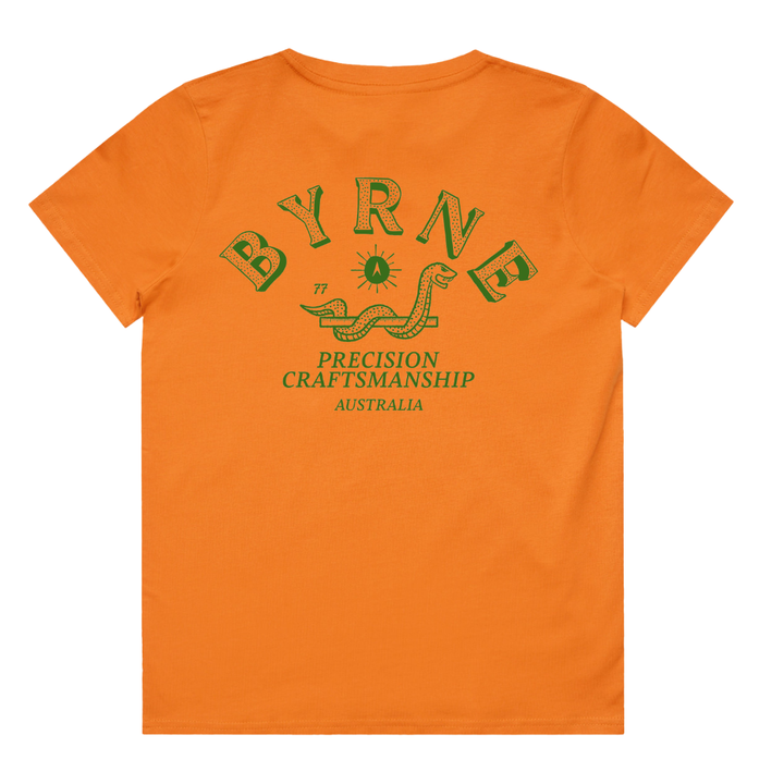 Groms - Snaked Tee Orange (2-6)