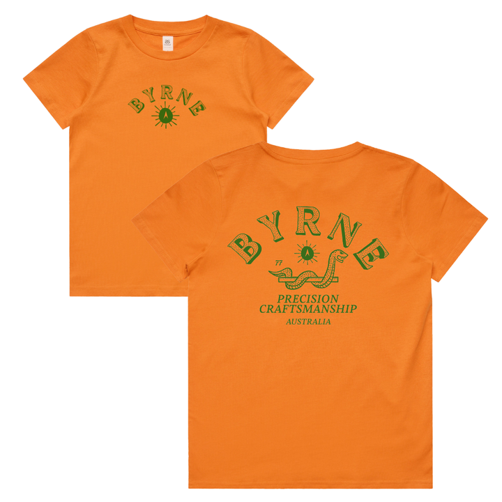 Groms - Snaked Tee Orange (2-6)