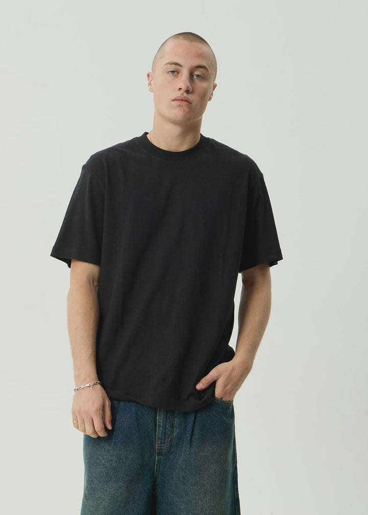 Classic Retro Tee - Black
