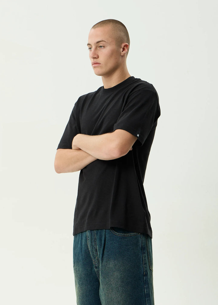 Classic Retro Tee - Black