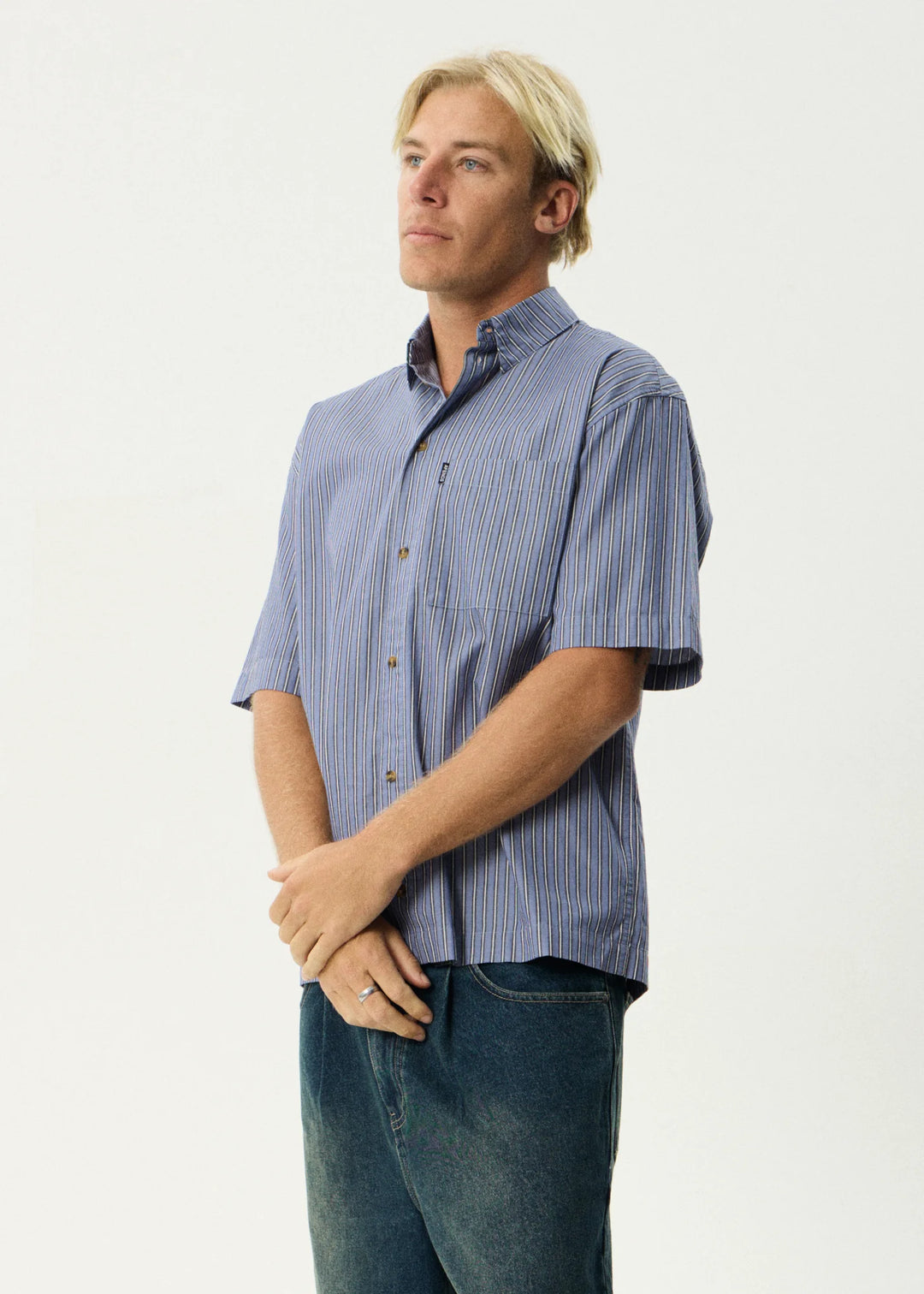 Shipwreck Stripe- Short Sleeve Shirt Short Sleeve Shirt