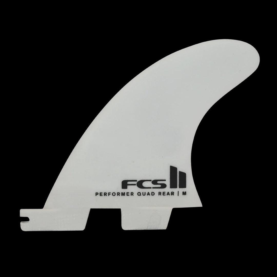 FCS II Performer Quad Rear Fin Set - Performance Glass