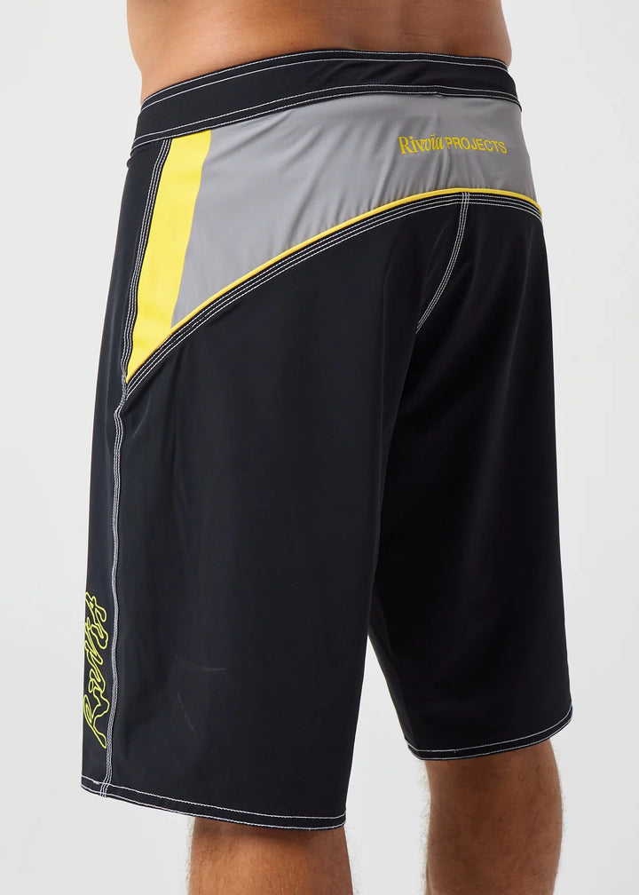 FREQUENCY 21" OVAL GRAF TRUNK : BLACK YELLOW