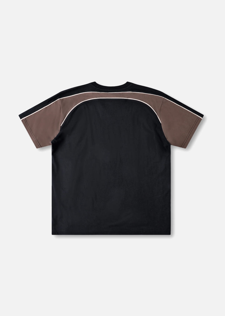 PASSAGE T-SHIRT : BLACK BROWN