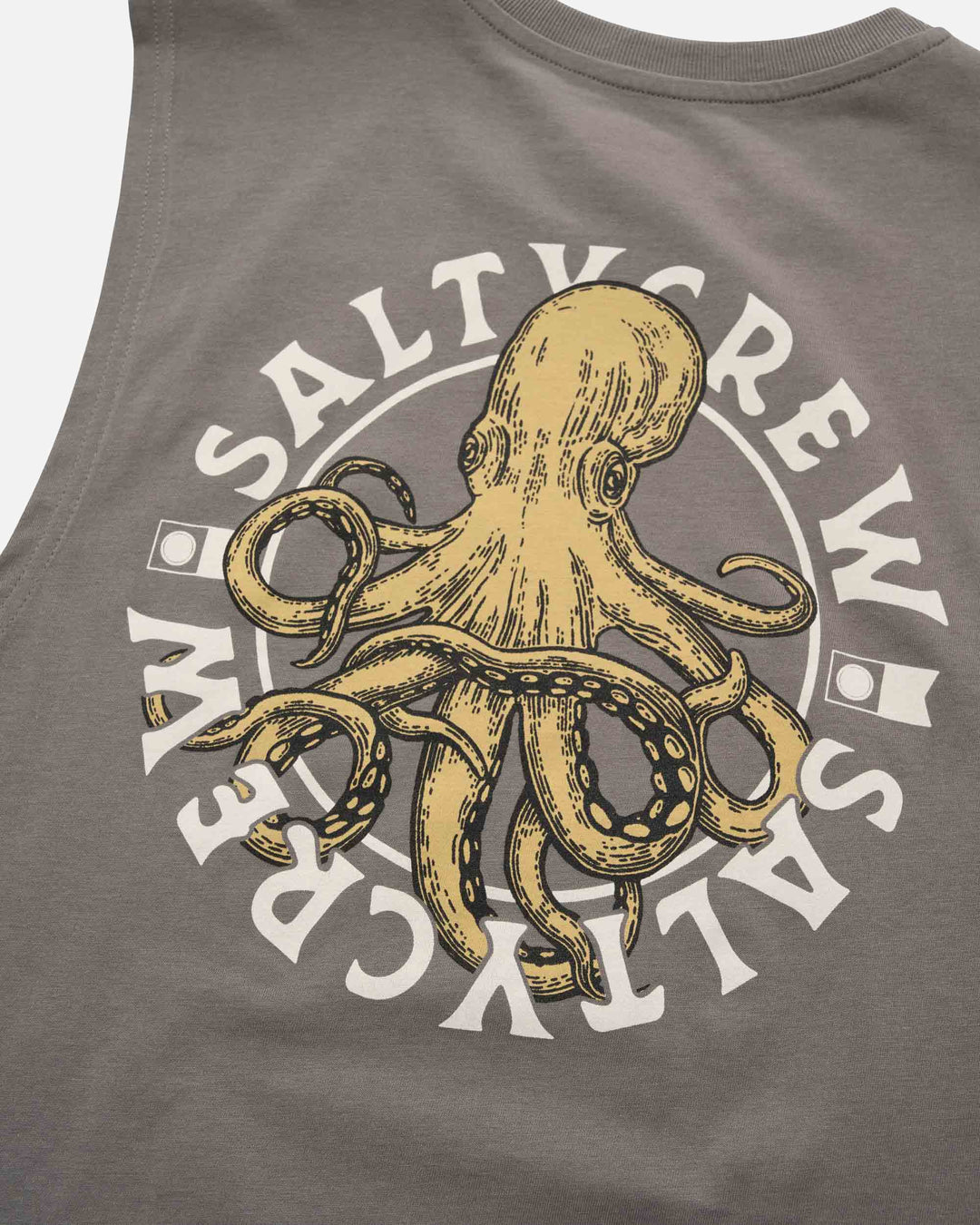 Tentacles Muscle Tank - Charcoal