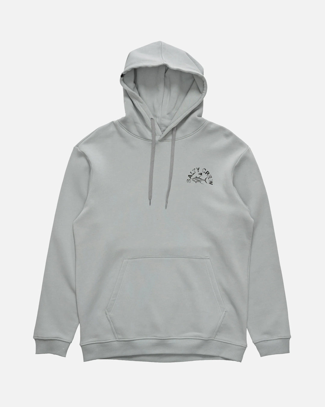 Stamped Midweight Fleece Hood - Quarry