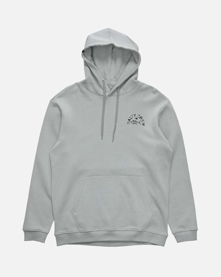 Stamped Midweight Fleece Hood - Quarry