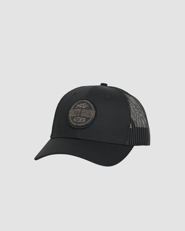 Outline Retro Trucker - Black