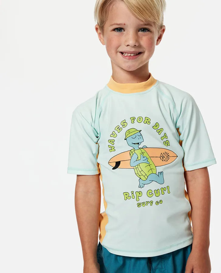 Tube Turtle UV Short Sleeve Rash Vest - Boys (1-8 year)