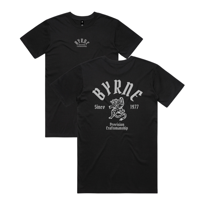 Tiger Tee - Oversized Black