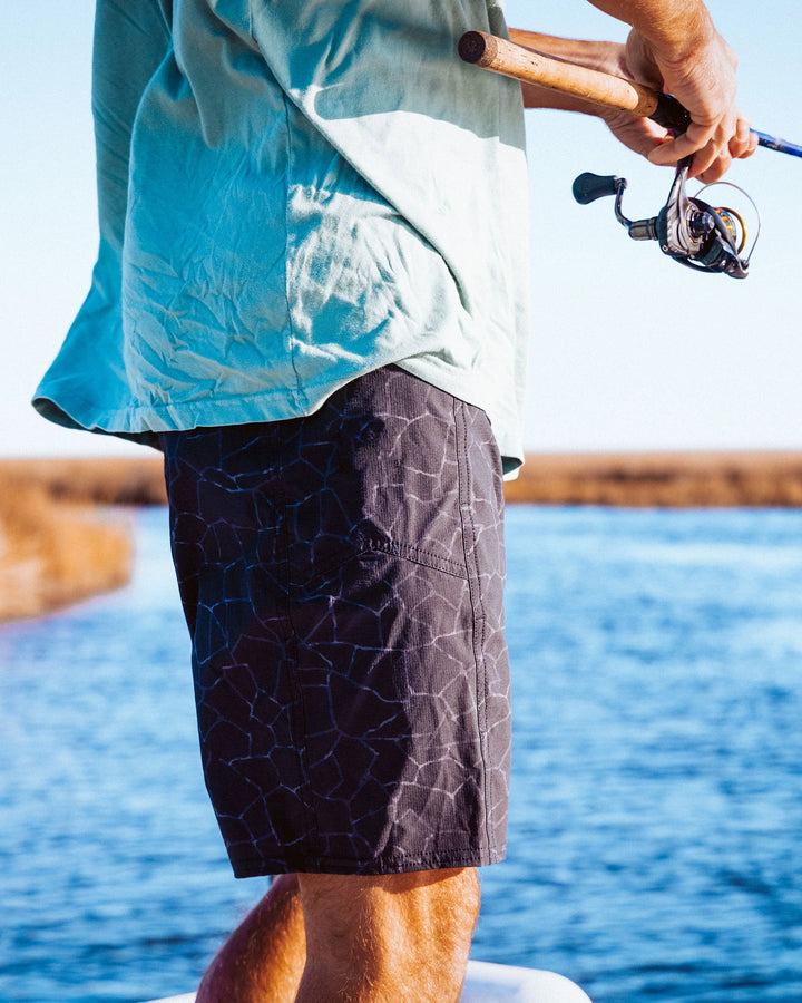 Flagship Boatshort - Pirate Black