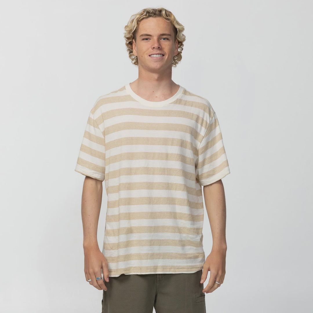 Men's OG Striped Tee - Tofu