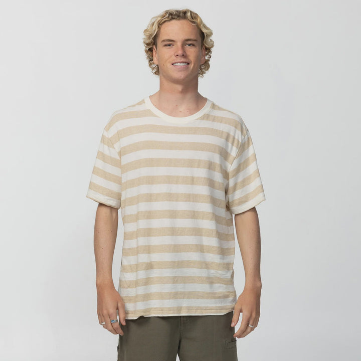 Men's OG Striped Tee - Tofu