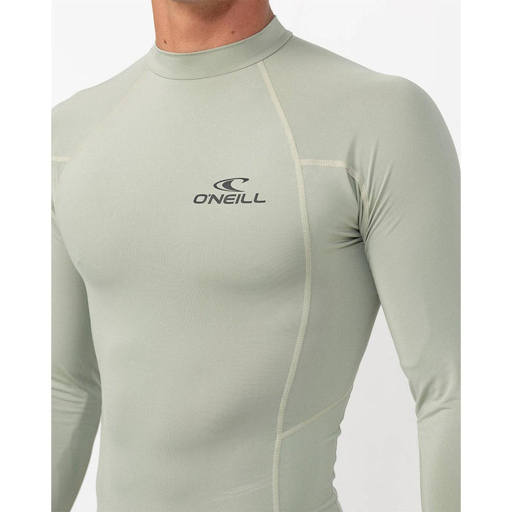 Oneill 2026 Clean & Mean Ls Rash Guard Seagrass
