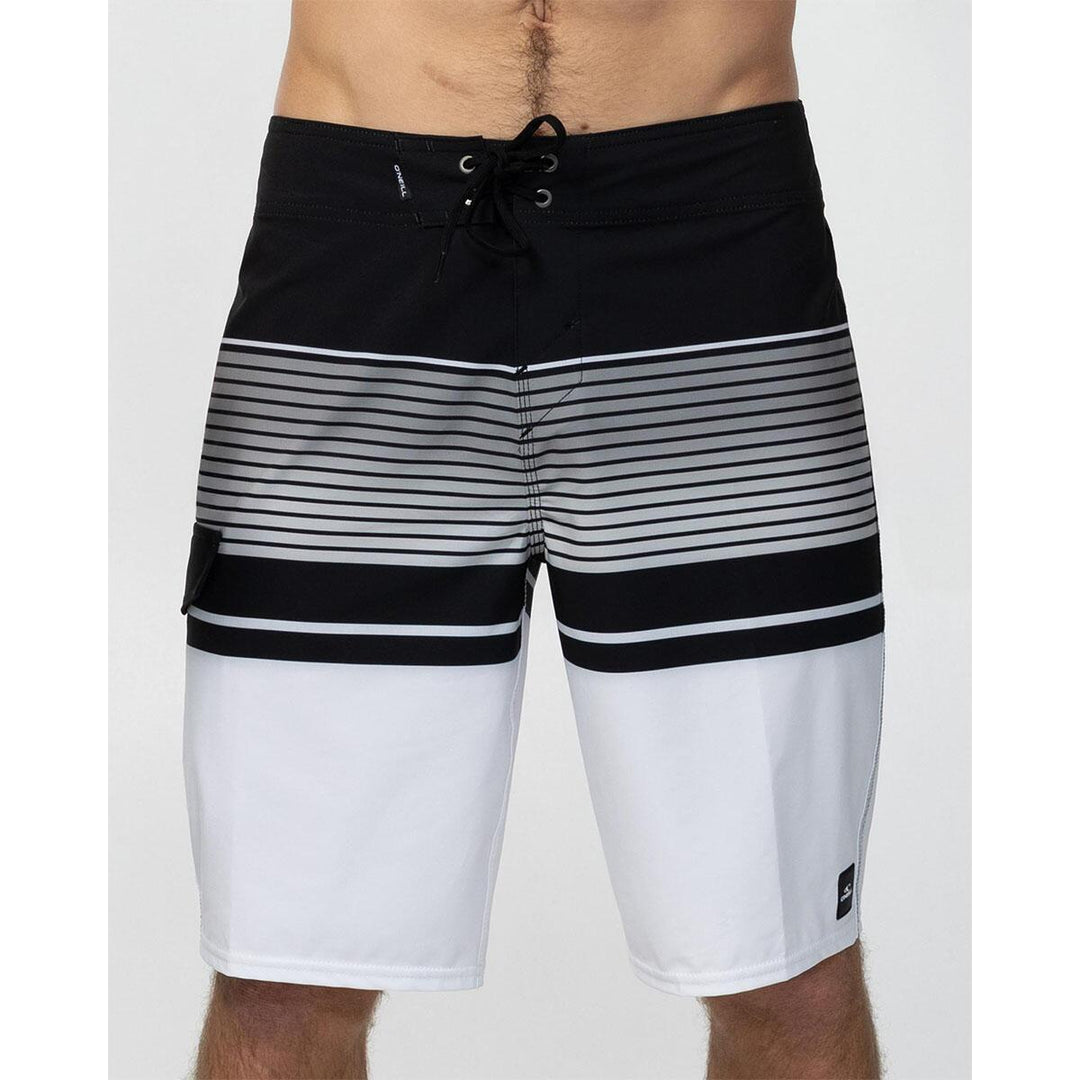 Oneill Lennox Stripe 21 Boardshorts White
