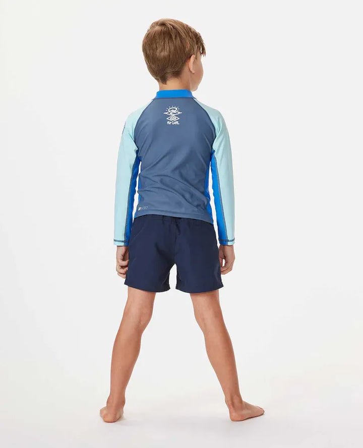 Cosmic UPF Long Sleeve Zip Through Rash Vest - Boys (1-8 years)